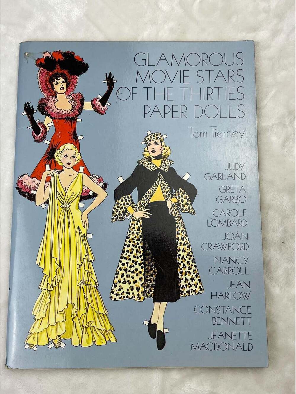Glamorous movie stars of the 30s paper dolls, Tom Tierney